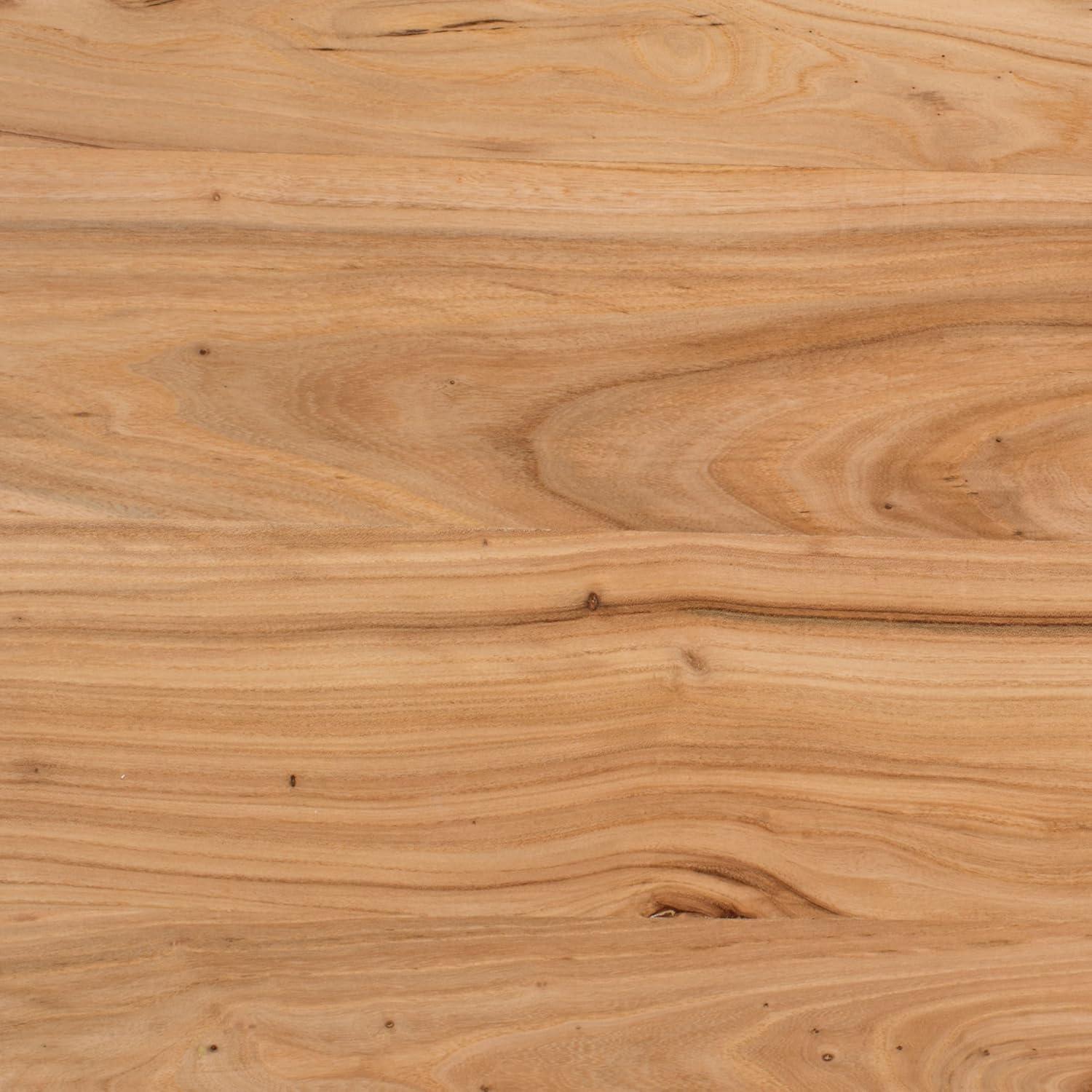 image:imageSAFAVIEH Couture Collection Tabytha Farmhouse Natural Solid Wood Oval Coffee TableNatural
