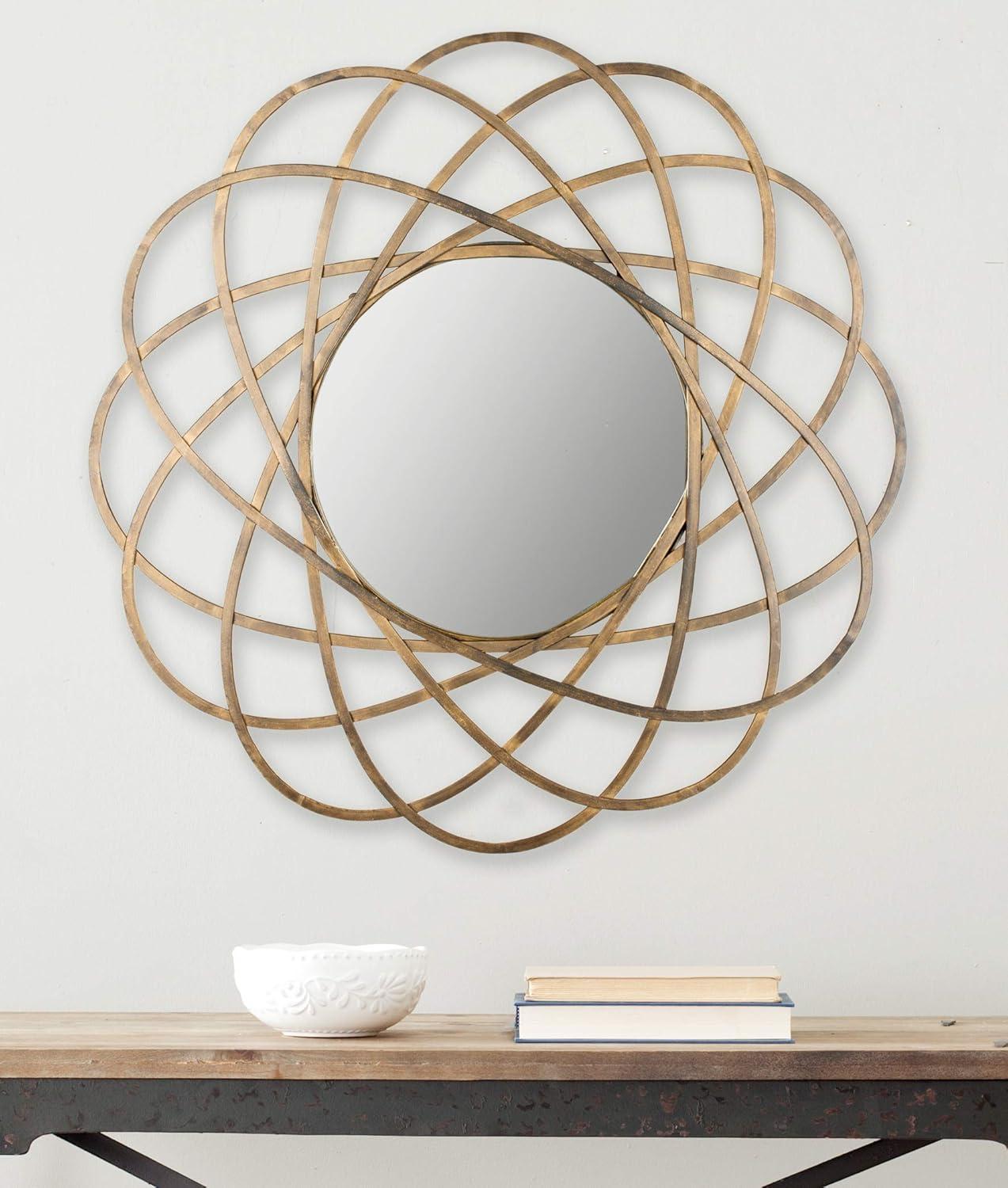 image:imageSAFAVIEH Home Collection Galaxy MirrorGold