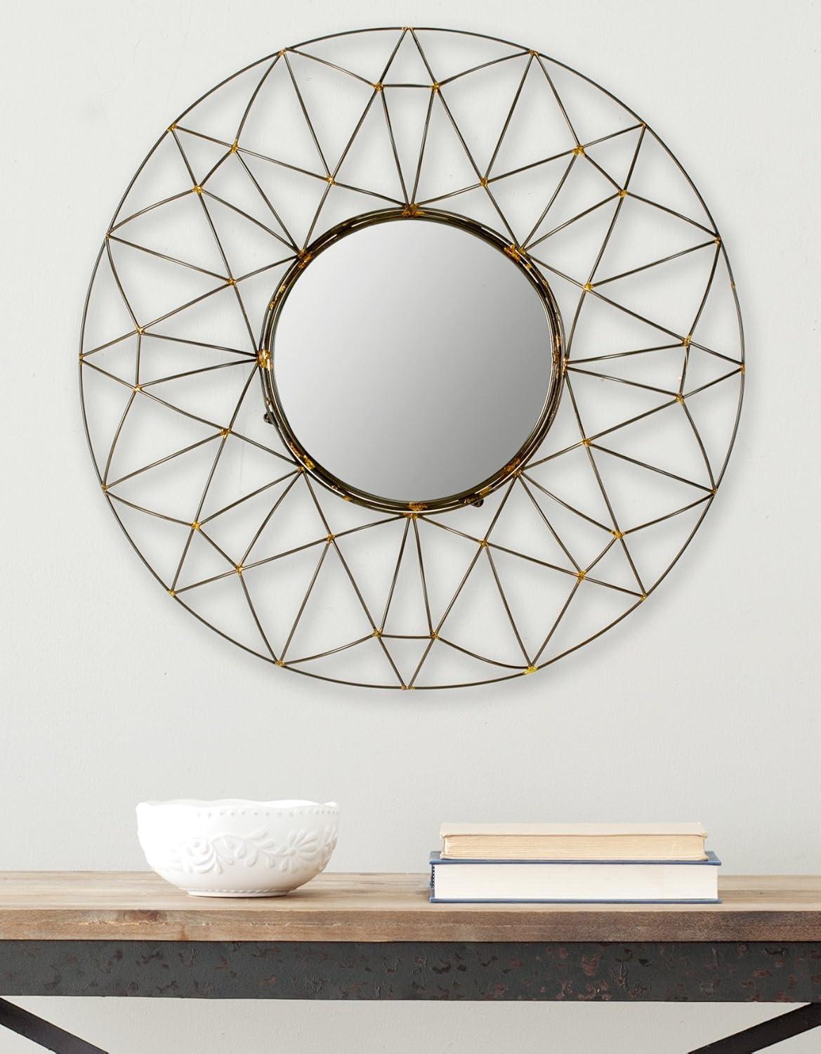 image:imageSAFAVIEH Home Collection Gossamer Mirror Natural