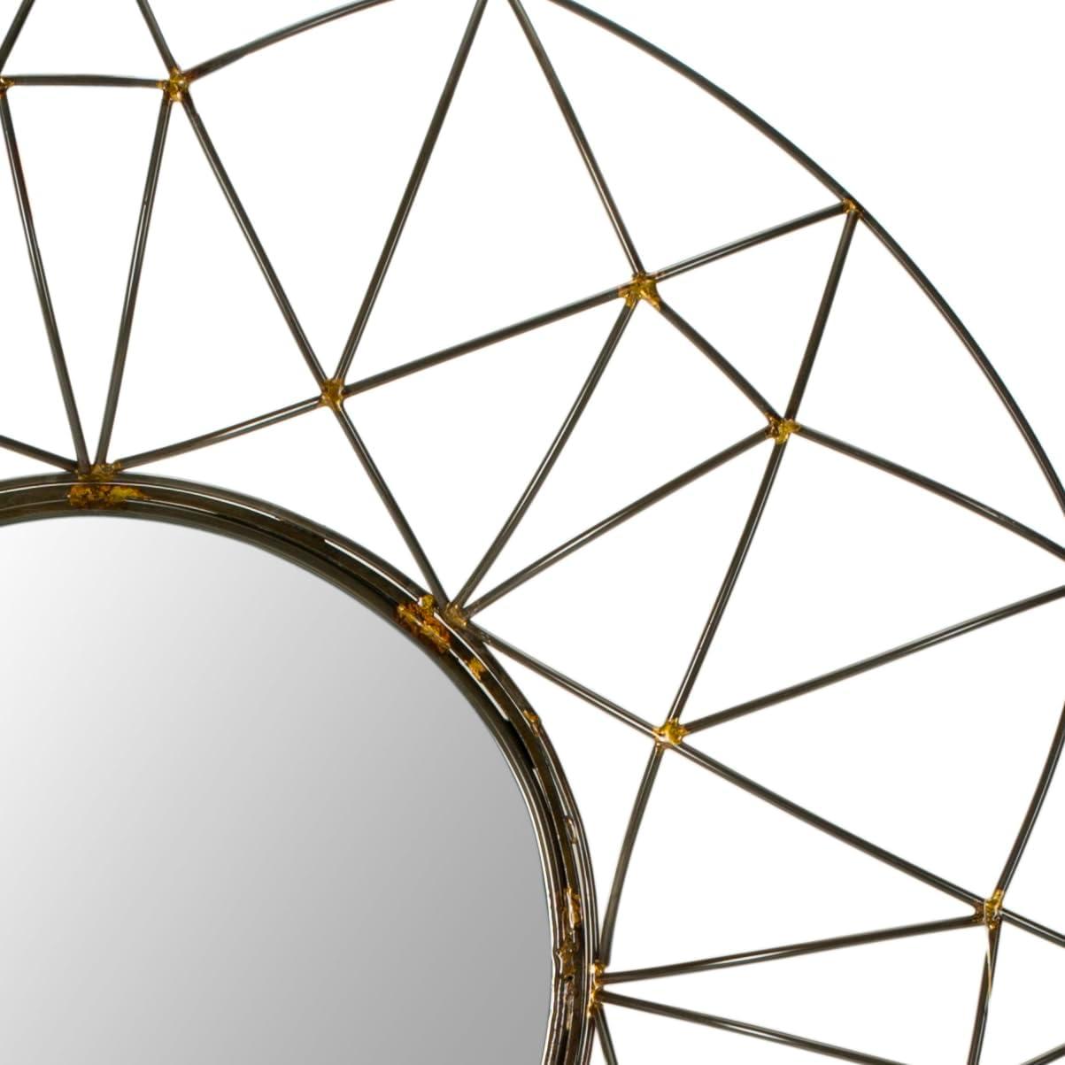 image:imageSAFAVIEH Home Collection Gossamer Mirror Natural