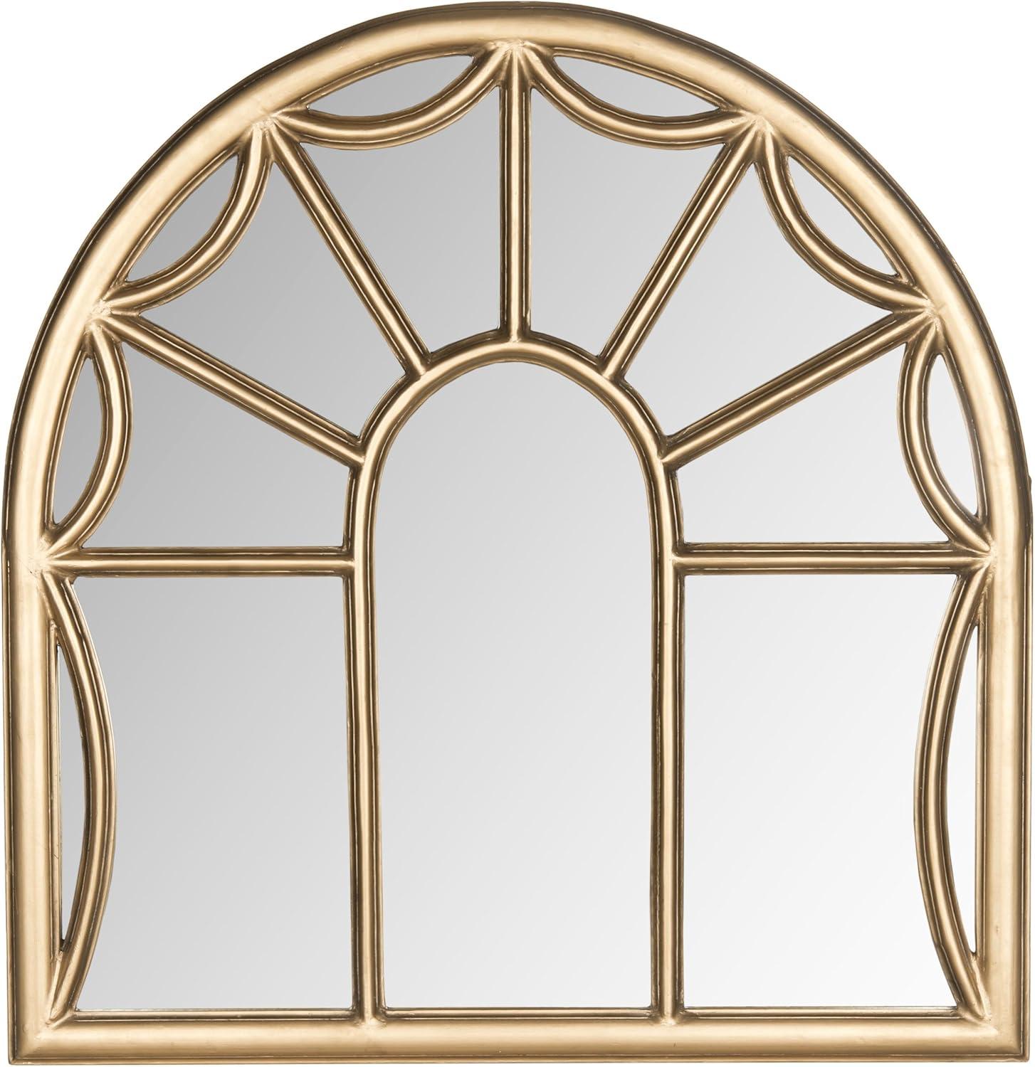 image:imageSAFAVIEH Home Collection Palladian MirrorGold