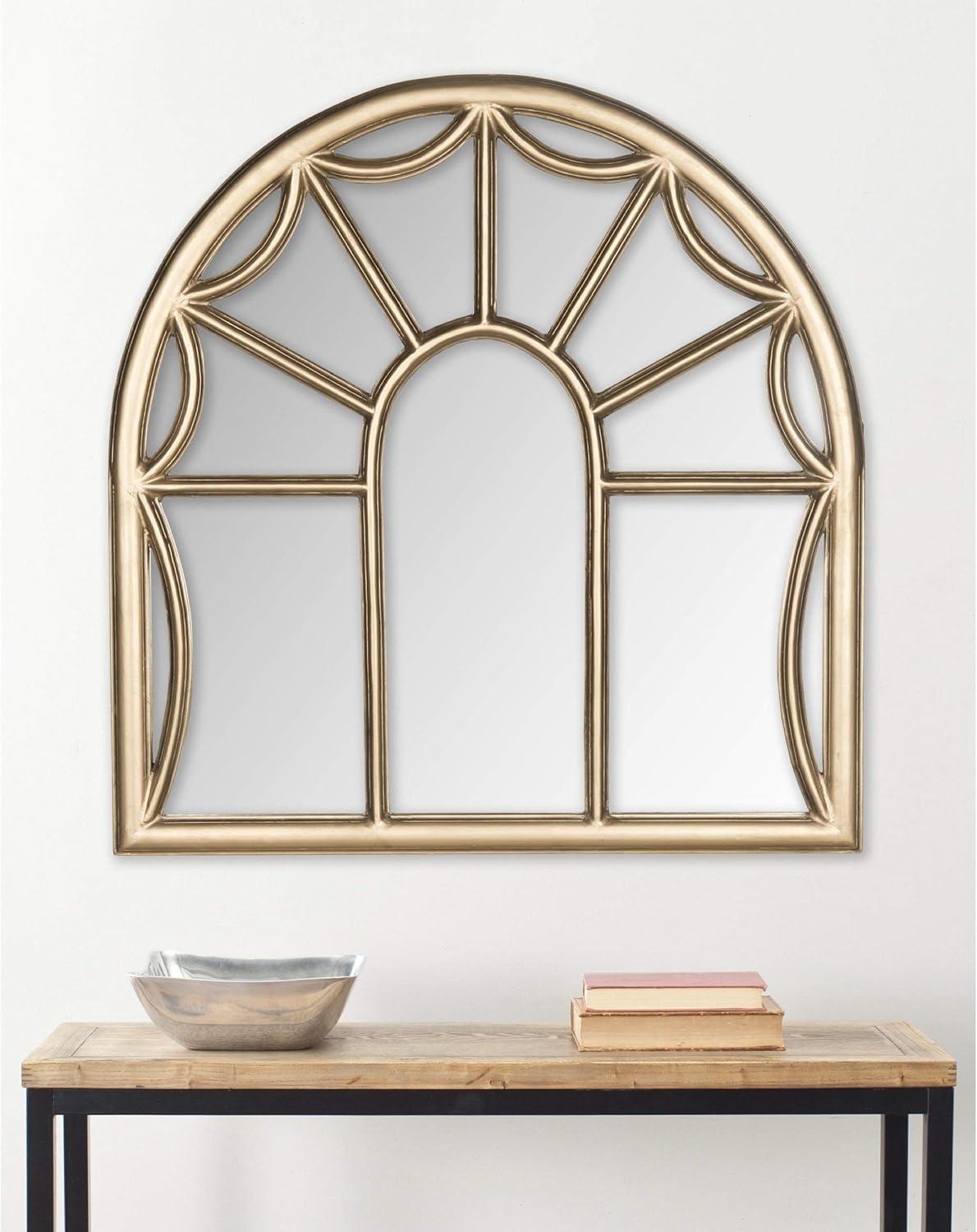 image:imageSAFAVIEH Home Collection Palladian MirrorGold