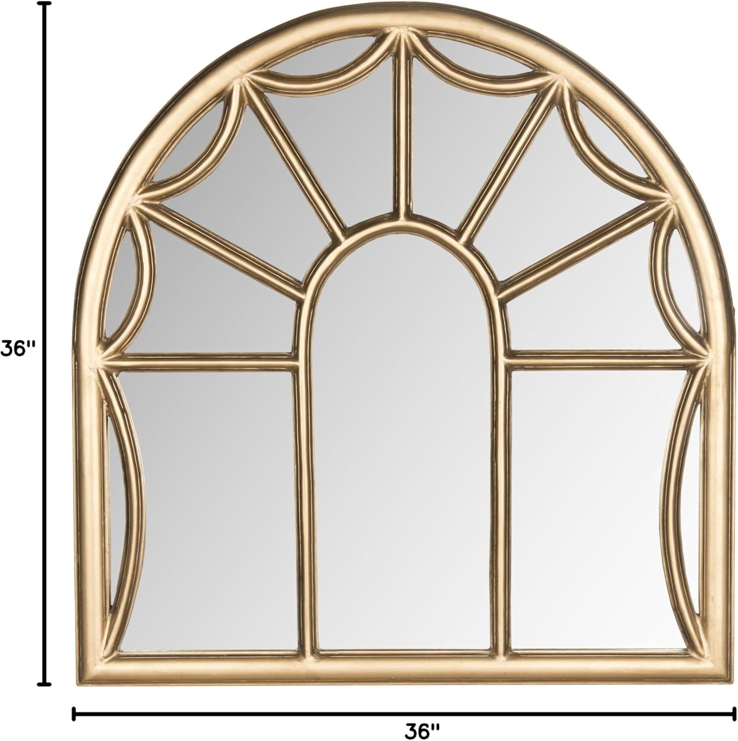image:imageSAFAVIEH Home Collection Palladian MirrorGold