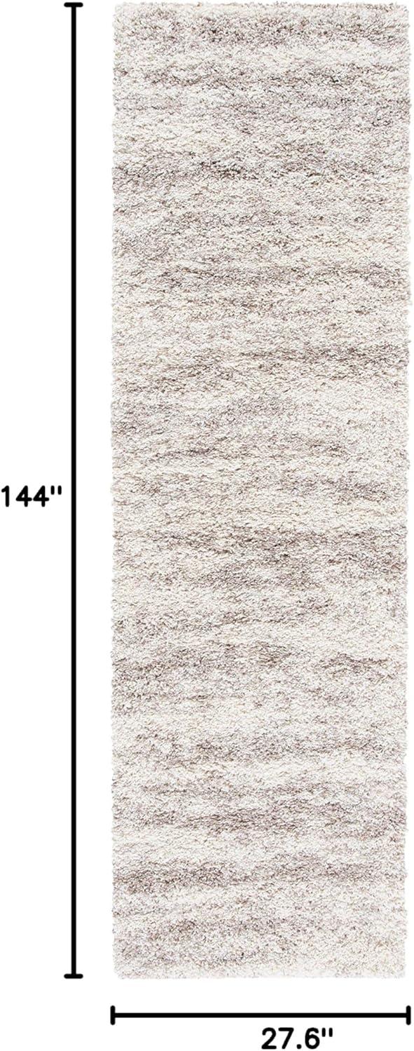 image:imageSAFAVIEH Hudson Shag Collection Area Rug 6 x 9 Ivory amp Beige Modern Design NonShedding amp Easy Care 2inch Thick Ideal for High Traffic Areas in Living Room Bedroom SGH206BIvoryBeige