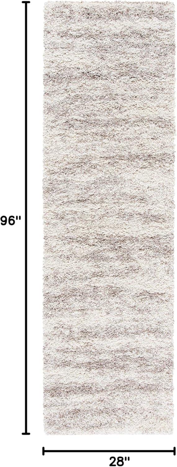image:imageSAFAVIEH Hudson Shag Collection Area Rug 6 x 9 Ivory amp Beige Modern Design NonShedding amp Easy Care 2inch Thick Ideal for High Traffic Areas in Living Room Bedroom SGH206BIvoryBeige