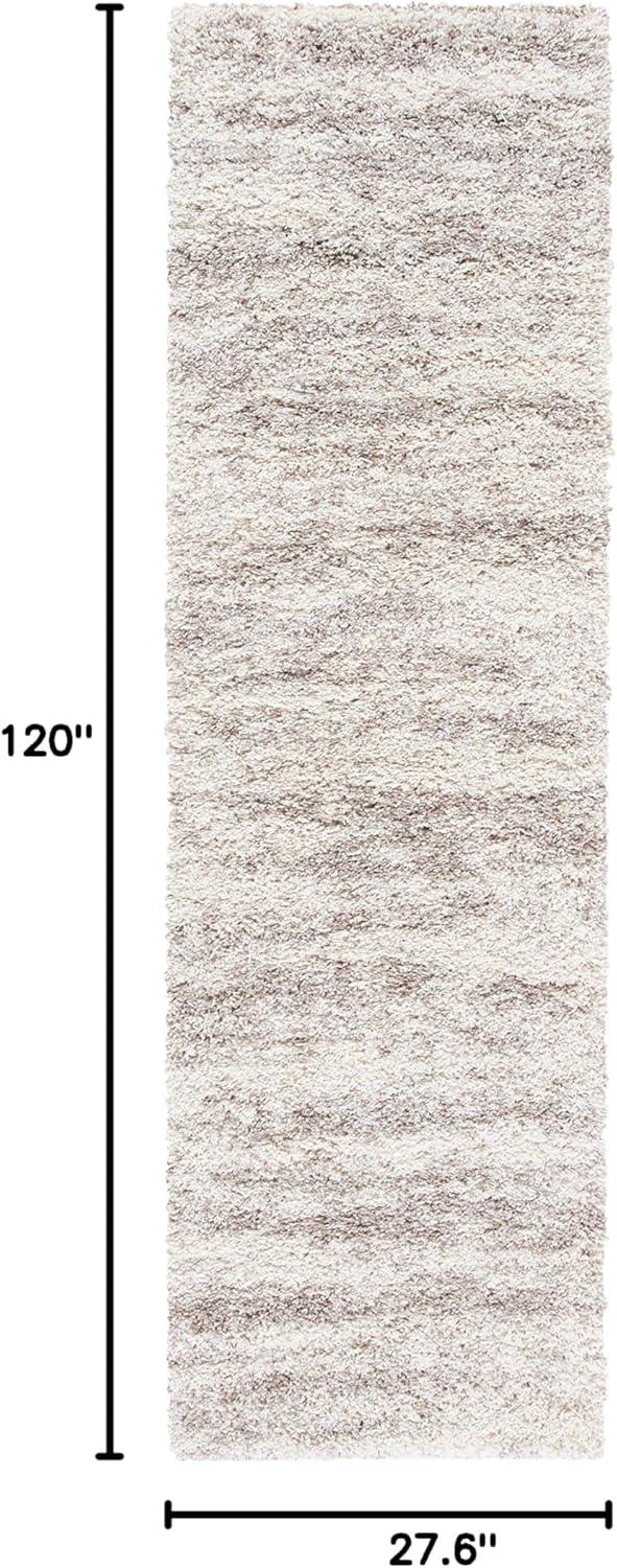 image:imageSAFAVIEH Hudson Shag Collection Area Rug 6 x 9 Ivory amp Beige Modern Design NonShedding amp Easy Care 2inch Thick Ideal for High Traffic Areas in Living Room Bedroom SGH206BIvoryBeige