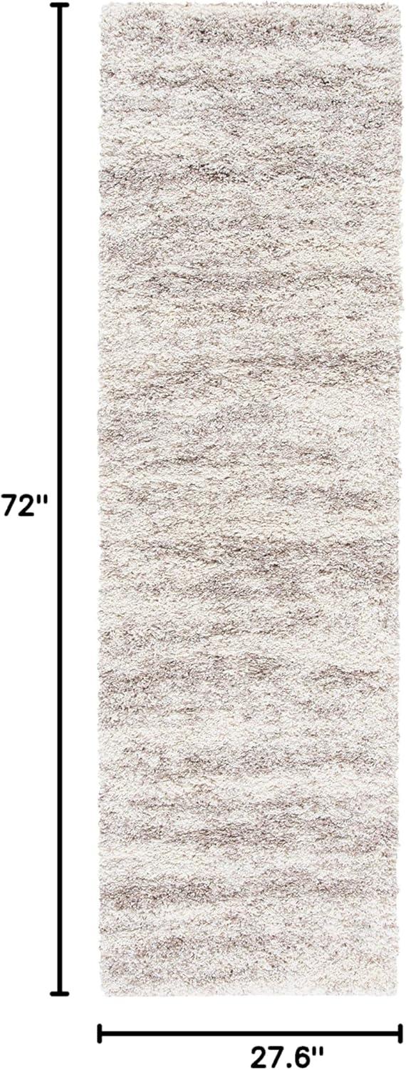image:imageSAFAVIEH Hudson Shag Collection Area Rug 6 x 9 Ivory amp Beige Modern Design NonShedding amp Easy Care 2inch Thick Ideal for High Traffic Areas in Living Room Bedroom SGH206BIvoryBeige