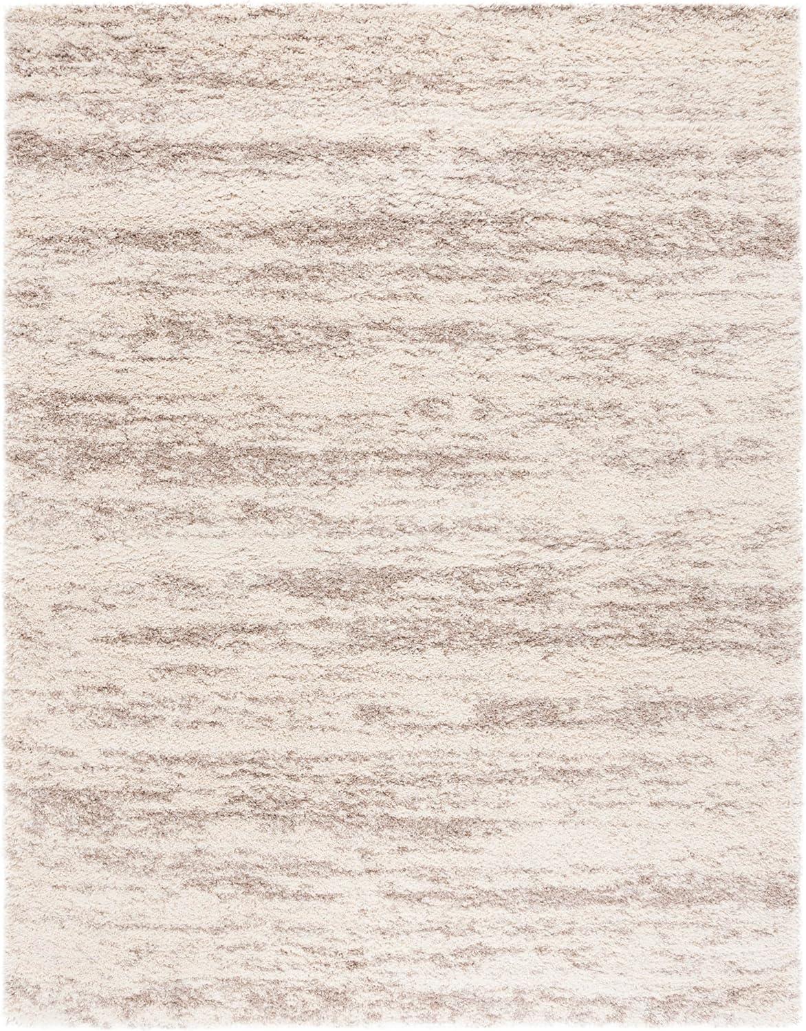 image:imageSAFAVIEH Hudson Shag Collection Area Rug 6 x 9 Ivory amp Beige Modern Design NonShedding amp Easy Care 2inch Thick Ideal for High Traffic Areas in Living Room Bedroom SGH206BIvoryBeige