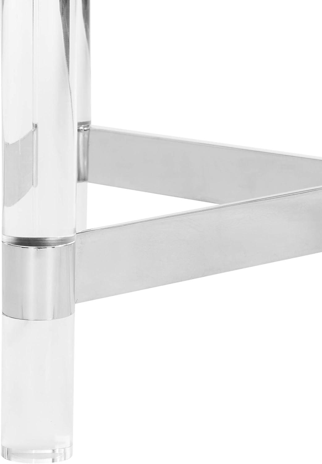 image:imageSafavieh Couture Home Suzanna Glam Silver Acrylic Coffee TableSilver