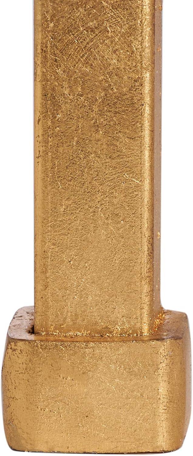 image:imageSafavieh Home Collection Hanzel Silver Leaf Glass Side TableGold Glass
