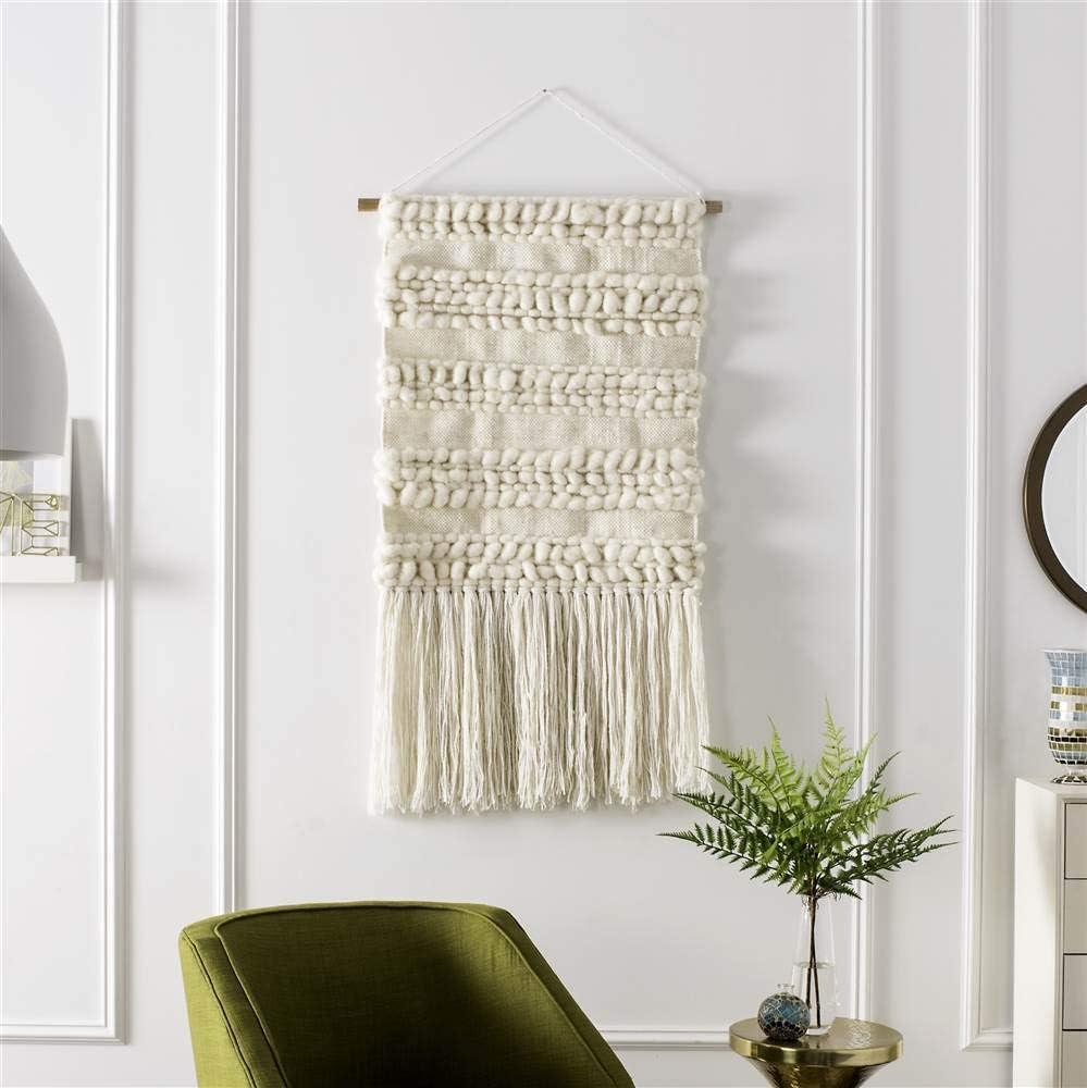 image:imageSafavieh Home Collection Sedona Ivory Woven Wall ArtIvory