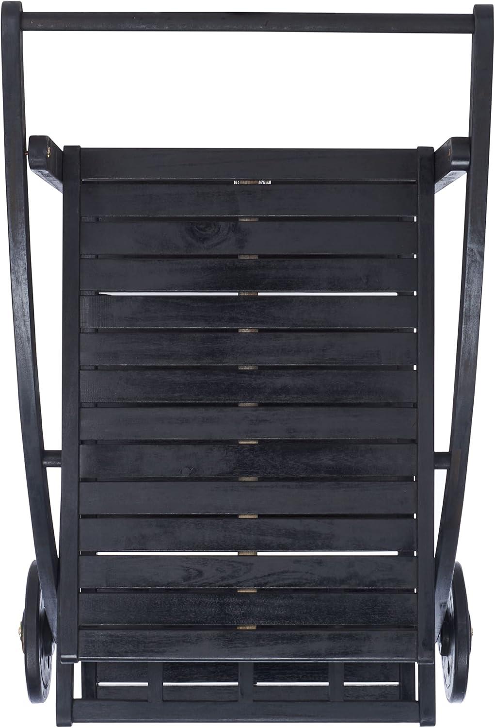 image:imageSafavieh Outdoor Living Collection Lodi Tea CartBlack