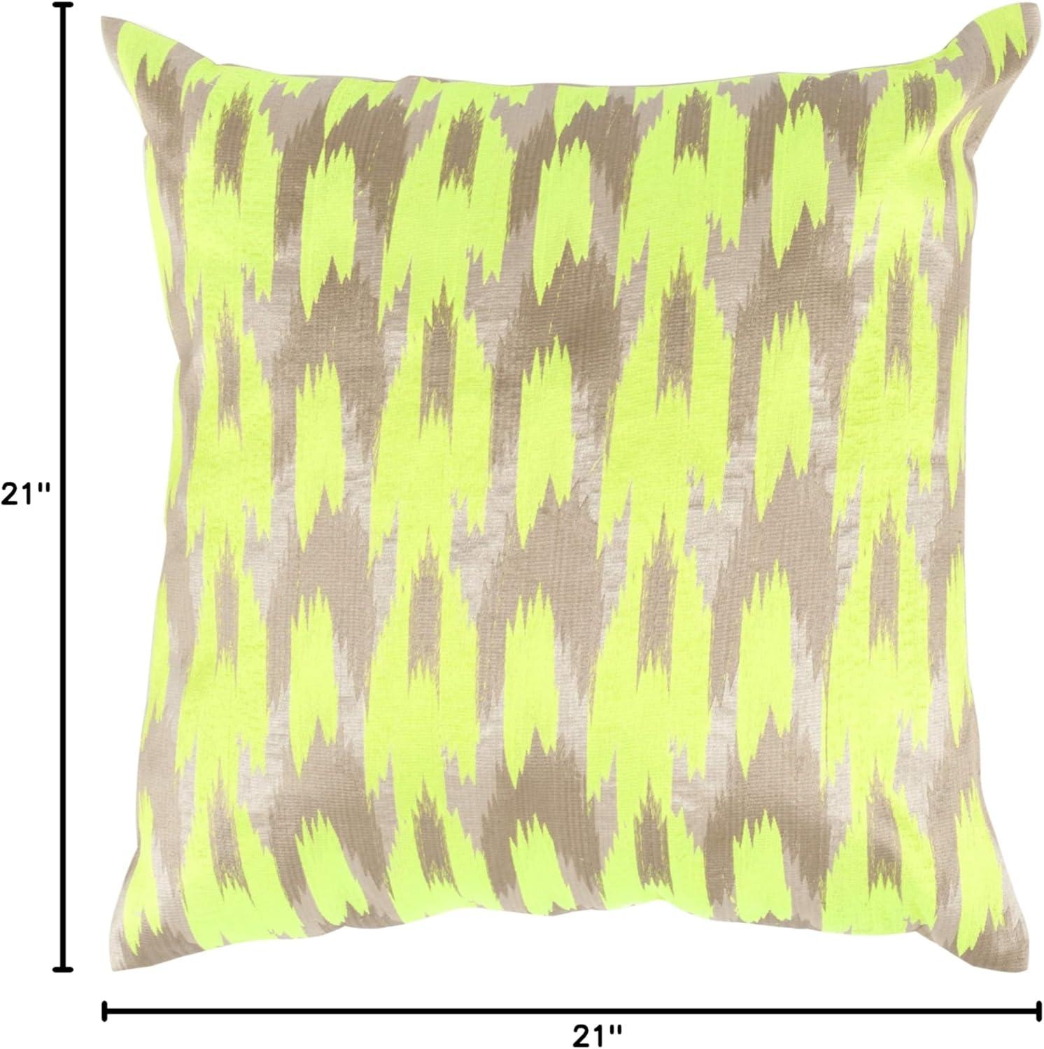 image:imageSafavieh Pillow Collection Throw Pillows 20 by 20Inch Boho Chic Neon Citrus Set of 2Neon Citrus
