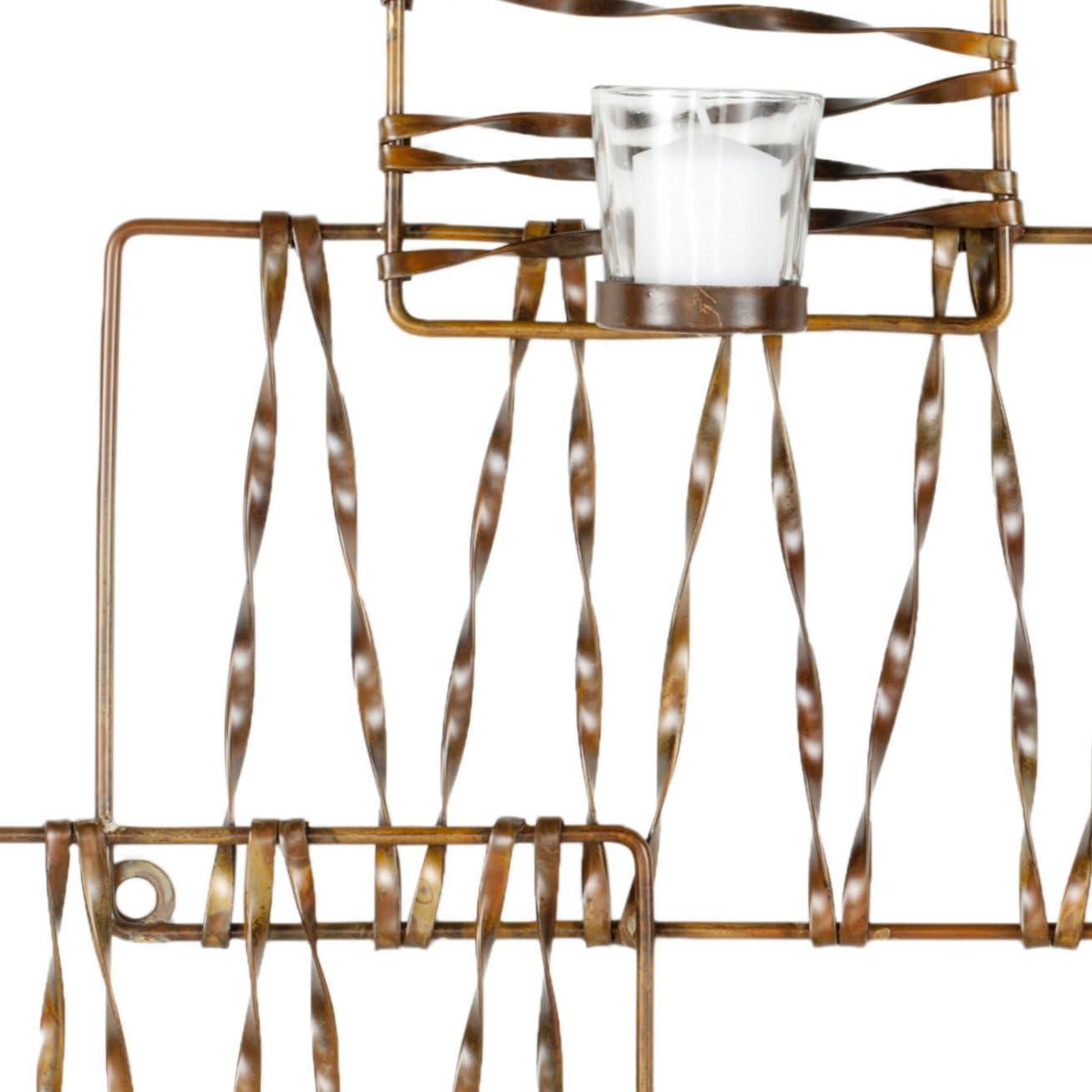 image:imageSafavieh Wall Art Collection Art Deco ZigZag Candle Holder Wall Sconce