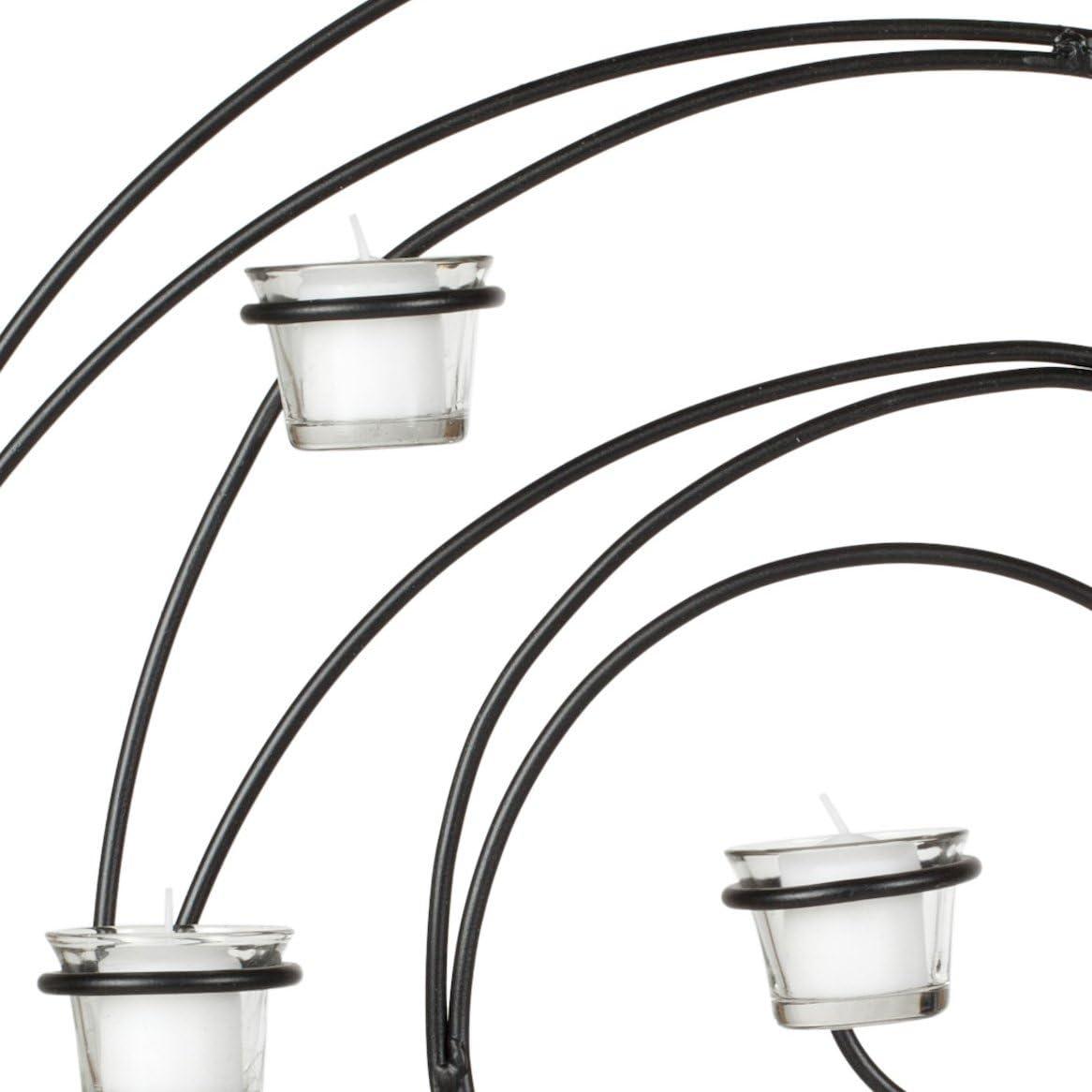 image:imageSafavieh Wall Art Collection Flourished Spiral Candle Holder Wall Sconce