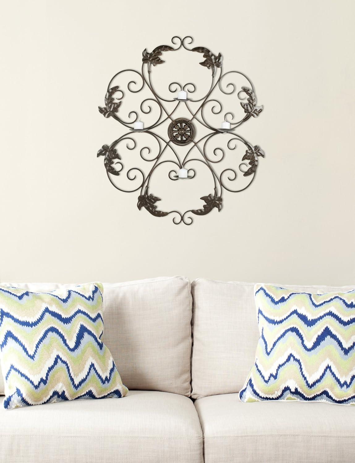 image:imageSafavieh Wall Art Collection Ivy Vines Candle Holder Wall Sconce