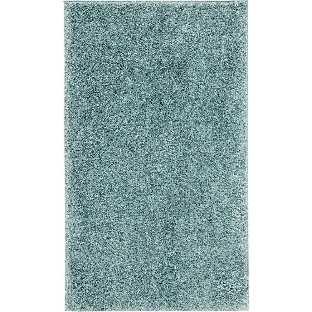 image:imageSAFAVIEH Area Rug 8x10 August Shag Collection Large White Solid Pattern NonShedding amp Easy Cleaning Plush Thick Pile Ideal for Living Room Bedroom Dining Space AUG900AAqua