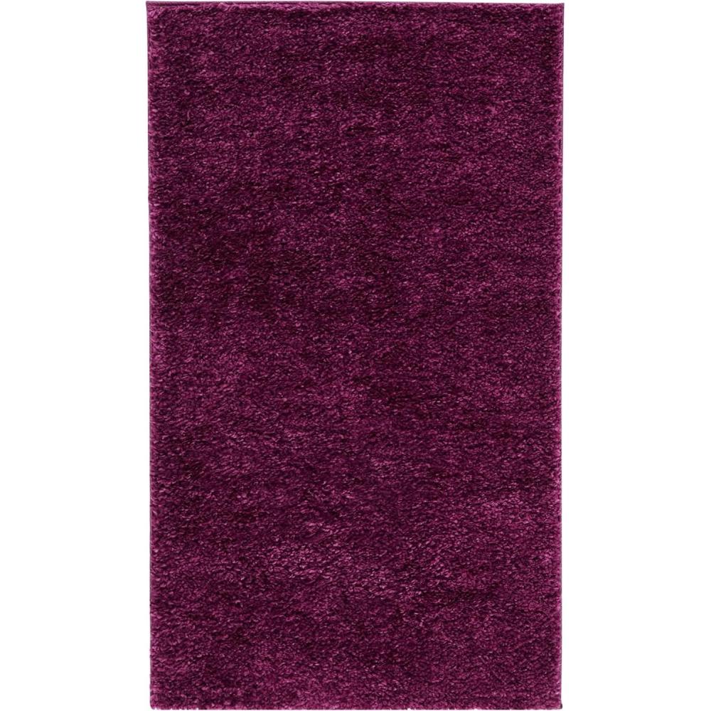 image:imageSAFAVIEH Area Rug 8x10 August Shag Collection Large White Solid Pattern NonShedding amp Easy Cleaning Plush Thick Pile Ideal for Living Room Bedroom Dining Space AUG900APurple