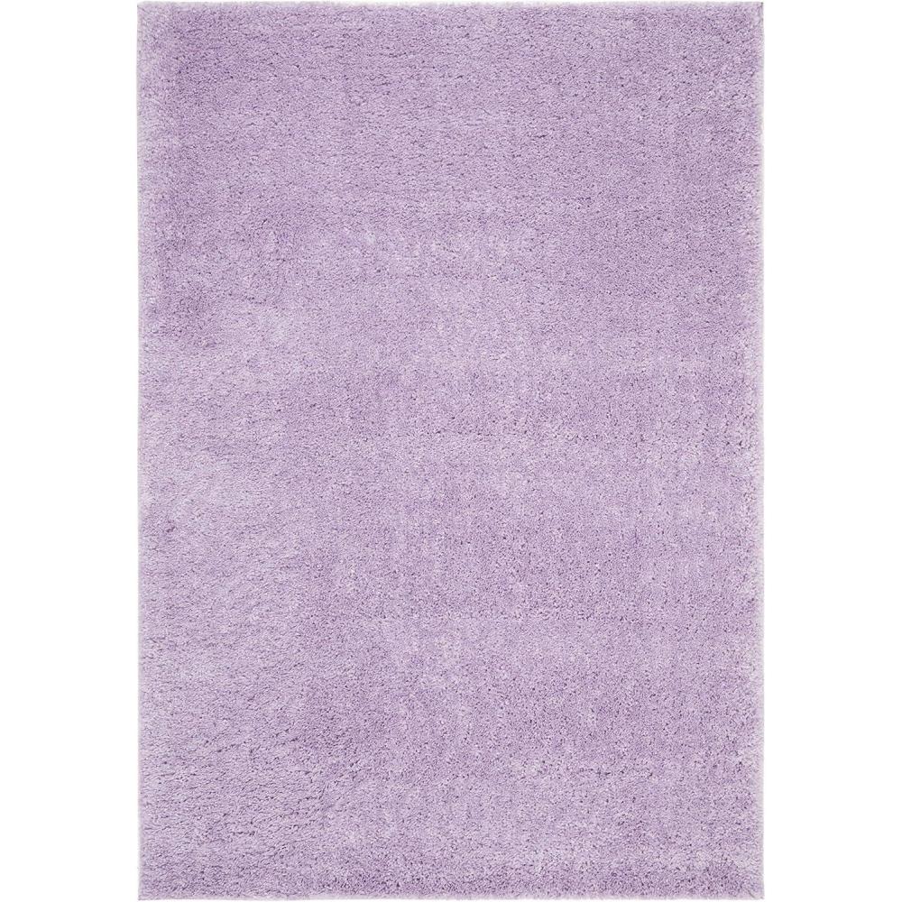 image:imageSAFAVIEH Area Rug 8x10 August Shag Collection Large White Solid Pattern NonShedding amp Easy Cleaning Plush Thick Pile Ideal for Living Room Bedroom Dining Space AUG900ALilac