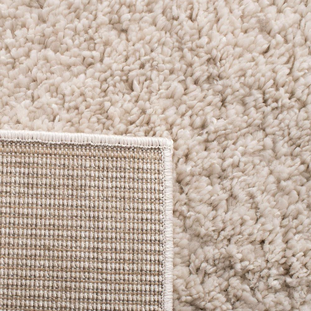 image:imageSAFAVIEH Area Rug 8x10 August Shag Collection Large White Solid Pattern NonShedding amp Easy Cleaning Plush Thick Pile Ideal for Living Room Bedroom Dining Space AUG900ABeige