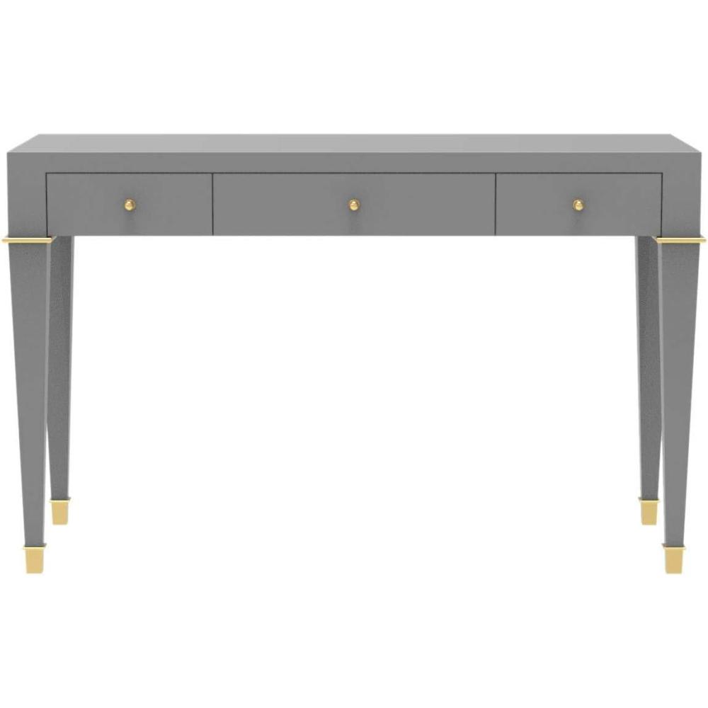 image:imageSAFAVIEH Couture Home Jordyn Modern Grey Desk