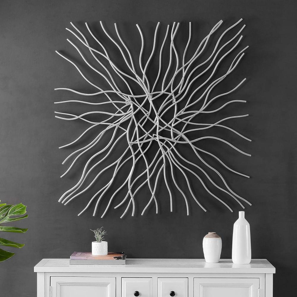 image:imageSAFAVIEH Home Collection Averina Antique White Metal Abstract Branches Wall Decor
