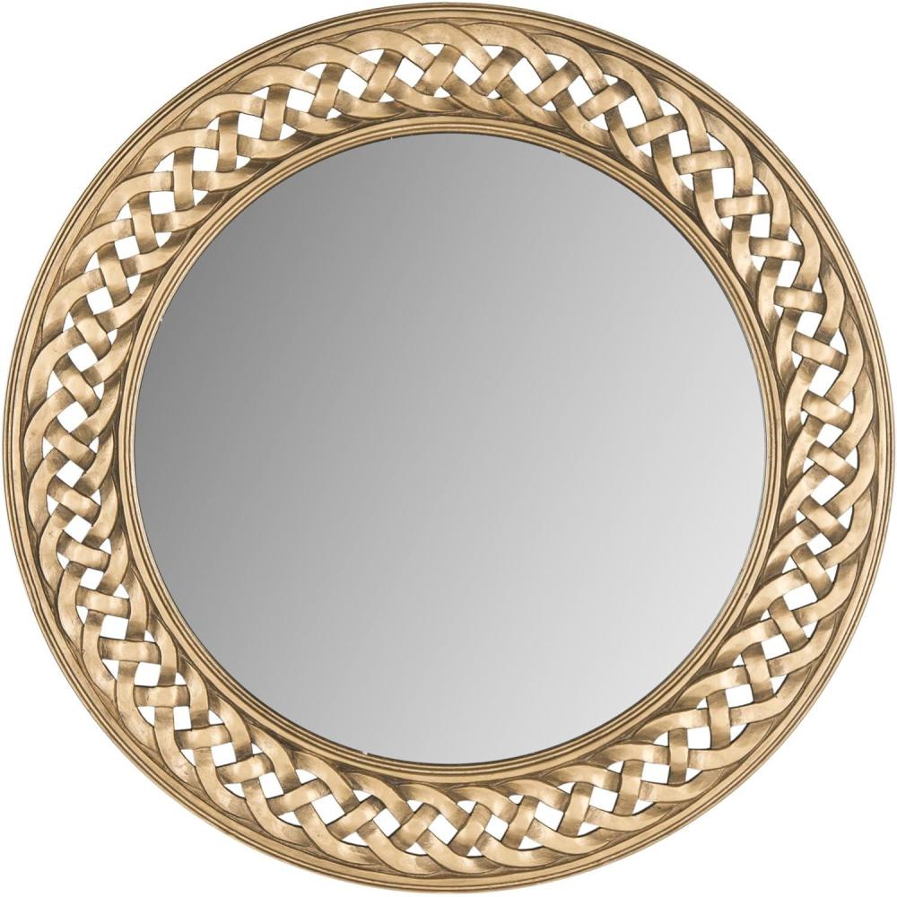 image:imageSAFAVIEH Home Collection Braided Chain Mirror GoldGold