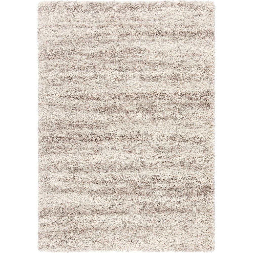 image:imageSAFAVIEH Hudson Shag Collection Area Rug 6 x 9 Ivory amp Beige Modern Design NonShedding amp Easy Care 2inch Thick Ideal for High Traffic Areas in Living Room Bedroom SGH206BIvoryBeige