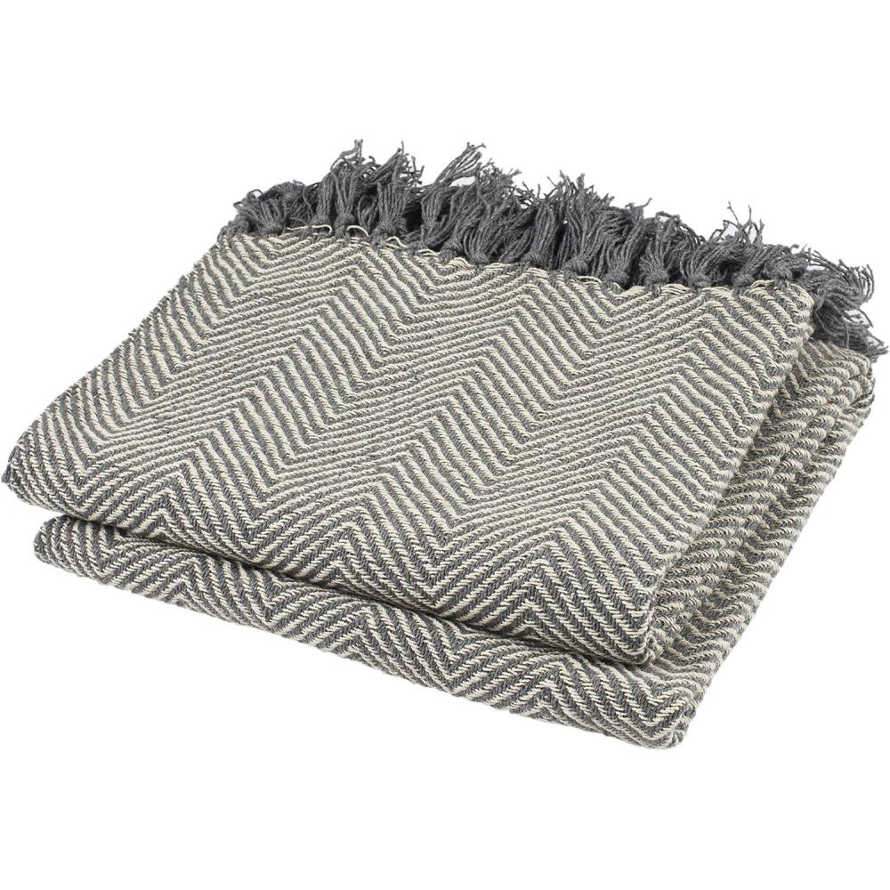 image:imageSafavieh Home Collection Amada Grey Throw Blanket