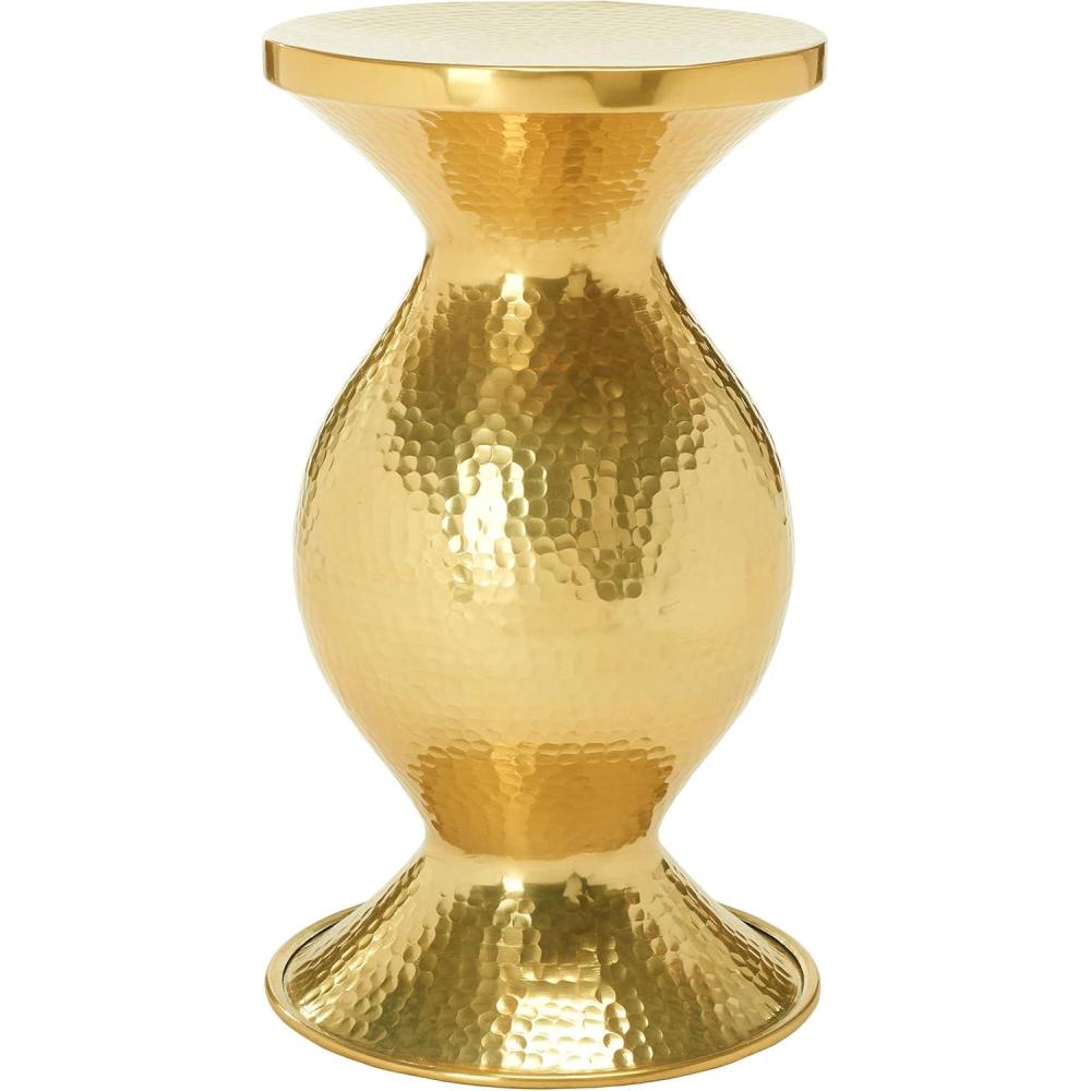 image:imageSafavieh Home Collection Janus Gold Hammered End Table