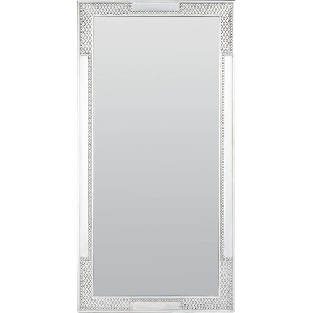 image:imageSafavieh Home Collection Lerson 30 x 60inch Golden Olive Rectangular Decorative MirrorSilver