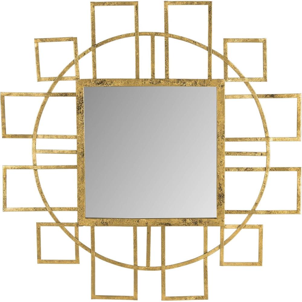 image:imageSafavieh Home Collection MatrixArt Deco 35 x 35inch Gold DecorativeMirror