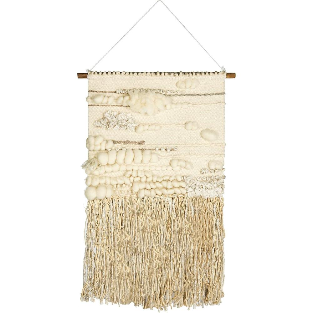 image:imageSafavieh Home Collection Sedona Beige and Brown Woven Wall ArtCream
