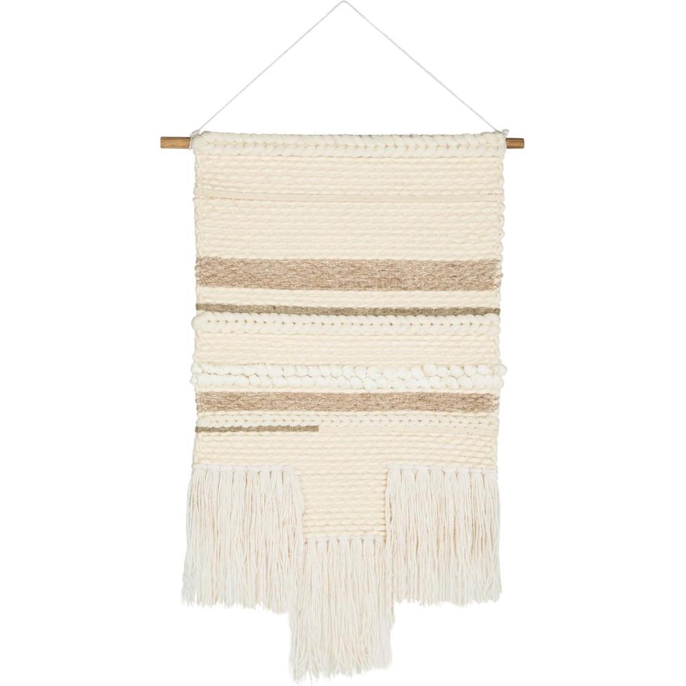 image:imageSafavieh Home Collection Sedona Beige and Brown Woven Wall ArtIvoryBeige