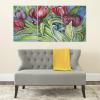 SAFAVIEH ART2038A Art Collection Nouveau Tulips Triptych Wall Art