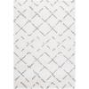 SAFAVIEH Area Rug 8×10 – Arizona Shag Collection – Large – Ivory & Beige, Moroccan Boho Design, Non-Shedding & Easy to Clean, Ideal for Living Room, Bedroom, Dining Space (ASG743A)(Ivory/Grey)