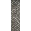SAFAVIEH Area Rug 8×10 – Arizona Shag Collection – Large – Ivory & Beige, Moroccan Boho Design, Non-Shedding & Easy to Clean, Ideal for Living Room, Bedroom, Dining Space (ASG743A)(Brown/Ivory)