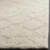 SAFAVIEH Area Rug 8×10 – Arizona Shag Collection – Large – Ivory & Beige, Moroccan Boho Design, Non-Shedding & Easy to Clean, Ideal for Living Room, Bedroom, Dining Space (ASG743A)(Ivory/Beige)