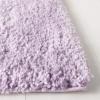 SAFAVIEH Area Rug 8×10 – August Shag Collection – Large – White, Solid Pattern, Non-Shedding & Easy Cleaning, Plush Thick Pile, Ideal for Living Room, Bedroom, Dining Space (AUG900A)(Lilac)