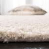 SAFAVIEH Area Rug 8×10 – August Shag Collection – Large – White, Solid Pattern, Non-Shedding & Easy Cleaning, Plush Thick Pile, Ideal for Living Room, Bedroom, Dining Space (AUG900A)(Beige)
