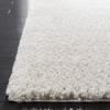 SAFAVIEH Area Rug 8×10 – August Shag Collection – Large – White, Solid Pattern, Non-Shedding & Easy Cleaning, Plush Thick Pile, Ideal for Living Room, Bedroom, Dining Space (AUG900A)(Ivory)