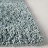 SAFAVIEH Area Rug 8×10 – August Shag Collection – Large – White, Solid Pattern, Non-Shedding & Easy Cleaning, Plush Thick Pile, Ideal for Living Room, Bedroom, Dining Space (AUG900A)(Aqua)