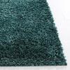 SAFAVIEH Area Rug 8×10 – August Shag Collection – Large – White, Solid Pattern, Non-Shedding & Easy Cleaning, Plush Thick Pile, Ideal for Living Room, Bedroom, Dining Space (AUG900A)(Green)