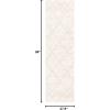 SAFAVIEH Area Rug 8×10 – Berber Shag Collection – Large – Ivory & Grey, Moroccan Design, Non-Shedding & Easy Cleaning, Plush Thick Pile, Ideal for Living Room, Bedroom, Dining Space (BER574G)(Ivory/Beige)