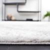 SAFAVIEH Area Rug 8×10 – Berber Shag Collection – Large – Ivory & Grey, Moroccan Design, Non-Shedding & Easy Cleaning, Plush Thick Pile, Ideal for Living Room, Bedroom, Dining Space (BER574G)(Grey/Ivory)