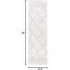 SAFAVIEH Area Rug 8×10 – Berber Shag Collection – Large – Ivory & Grey, Moroccan Design, Non-Shedding & Easy Cleaning, Plush Thick Pile, Ideal for Living Room, Bedroom, Dining Space (BER574G)(Grey/Ivory)