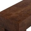 SAFAVIEH Couture Collection – Betharose Walnut Burl Wood Console Table, Modern Entryway & Living Room Accent (SFV2221A)(Walnut Burl)