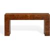 SAFAVIEH Couture Collection – Betharose Walnut Burl Wood Console Table, Modern Entryway & Living Room Accent (SFV2221A)(Walnut Burl)