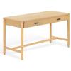 SAFAVIEH Couture Collection – Jaylessa Natural 2-Drawer Desk, Modern Workspace with Storage (SFV2217A)(Natural)