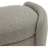 SAFAVIEH Couture Collection Danianna Light Brown Boucle Storage Ottoman (Fully Assembled)(Light Brown)